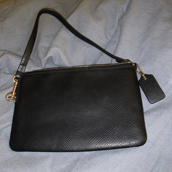 Leather Coach Wristlet - Picture 2 of 3